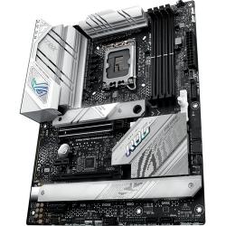 Asus ROG Strix STRIX B760-A GAMING WIFI Gaming Desktop Motherboard - Intel B760 Chipset - Socket LGA-1700 - ATX - Celeron, Core, Pentium Gold Processor Supported - 128 GB DDR5 SDRAM Maximum RAM - DIMM, UDIMM - 4 x Memory Slots - Gigabit Ethernet - IEE ROG