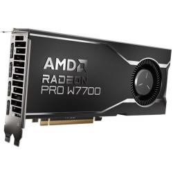 Radeon AMD Radeon Pro W7700 Graphic Card - 16 GB GDDR6 - Full-height - 256 bit Bus Width - PCI Express 4.0 x16 - DisplayPort - 4 x DisplayPort 100-300000006