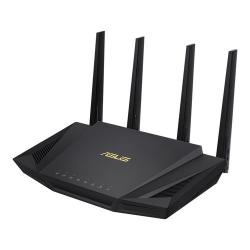 Asus AiMesh RT-AX58U v2 Wi-Fi 6 IEEE 802.11ax Ethernet Wireless Router 2.40 GHz ISM Band - 5 GHz UNII Band - 4 x Antenna(4 x External) - 375 MB/s Wireless Speed - 4 x Network Port - 1 x Broadband Port - USB - Gigabit Ethernet - VPN Supported - Desktop RT