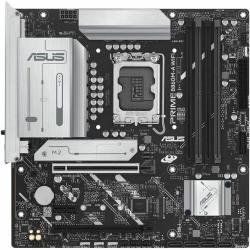 Asus Prime B860M-A WIFI-CSM Desktop Motherboard - Intel B860 Chipset - Socket LGA-1851 - Micro ATX - Core Ultra Processor Supported - 256 GB DDR5 SDRAM Maximum RAM - DIMM, UDIMM - 4 x Memory Slots - Gigabit Ethernet - 2.5Gigabit Ethernet - IEEE 802.11ax -