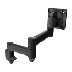 Atdec AWM-A46T-B medium swing arm - monitors to 12kg (26.5lb) flat, 10kg (22lb) curved - Black AWM-A46T-B