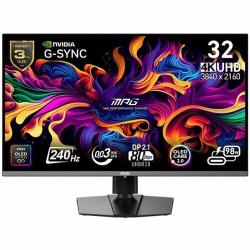 Msi 32 /4k/240Hz/0.03ms/QD-OLED/Type-C 98W/Hub 3.0/ DP2.1 MPG 322URX QD-OLED