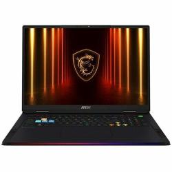 MSI Raider 18 HX AI A2XWIG-244AU Intel Ultra 9 285HX NVIDIA RTX 5080 GDDR7 16GB 18in 16:10 UHD 120Hz IPS DDR5 32GB2 2TB Gen5 SSD + 2TB Gen4 SSD Intel Wi-Fi 7 Windows11 Pro 4 CELL 2 YRS RAIDER 18 HX AI A2XWIG-244AU