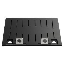 Atdec AWM-N laptop tray - for dynamic and swing arms - 7kg (15.4lb) capacity - soft paint finish - Black AWM-N