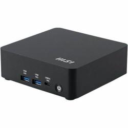 Msi CUBI NUC AI Black Barebone Core Ultra 5 125H - Up to DDR5 - dTPM - 2M.2 - 2HDMI - 2TBT - 2LAN - Wifi6E - Card Reader - Switch Cable - 3Y CUBI NUC AI 1UMG-011BAU