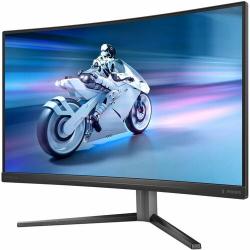 PHILIPS EVNIA 27M2C5200W Curved 280Hz Gaming Monitor. 27in VA Curved 1500R FHD 1920x1080 16:9 300nits 0.3ms 280Hz 2xHDMI DP Audio-out HDR10 Adaptive Sync Height/Swivel/Tilt VESA 3Yr Wty 27M2C5200W/75