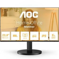 AOC 24B3HA3 23.8in IPS FHD 1ms 120Hz VGA HDMI VESA 100x100mm Flicker Free Low Blue Mode Ultra Slim 3 Side Frameless 2W Speakers 24B3HA3