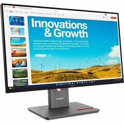 Lenovo ThinkVision P24QD-40 23.8in QHD IPS 2560x1440 USB-C DP1.4 HDMI2.1 Ethernet Audio Out USB Hub 140W PD Full-Function Stand Anti-glare Natural LBL 3-Year Warranty 64B1GAR1AU