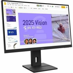 Lenovo ThinkVision E27Q-40 27in IPS 2560x1440 2x HDMI 2.1 TMDS 1x DP 1.2 Spk Tilt Swivel Pivot Height Adj Stand 3Y Warranty 64BDGAR4AU