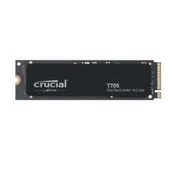 CRUCIAL T705 4TB, M.2 INTERNAL NVMe PCIe5 NVMe SSD, 14100R/12600W MB/s, 5YR WTY CT4000T705SSD3