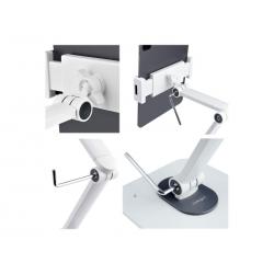 STARTECH UNIVERSAL TABLET DESK STAND- WHITE ADJ-TABLET-STAND-W