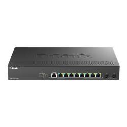 D-Link 8-Port Multi-Gigabit Smart Switch with 8 (2.5G) BASE-T PoE and 2 (10G) SFP+ Ports DMS-1250-10SP D-Link 8-Port Multi-Gigabit Smart Switch with 8 (2.5G) BASE-T PoE and 2 (10G) SFP+ Ports DMS-1250-10SP