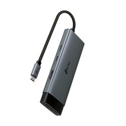 TP-LINK 7 PORT HUB, USB-C(1), USB-A(2), HDMI 4K(1), 1YR UH7020C
