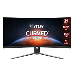 MSI MPG ARTYMIS 343CQR 34 UWQHD Gaming Monitor 1000R Perfect Curved Screen UWQHD High Resolution