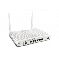 DrayTek Multi WAN Router with VDSL2 35b/ADSL2+1 x GbE WAN/LAN, and 3G/4G USB WAN port for Load Balancing and Fail-over, 5 x GbE LANs, Object-based SPI Firewall, CSM, QoS, 802.11ax (AX2300) WiFi, 32 x VPNs, 16 x SSL VPNs Vigor 2865ax