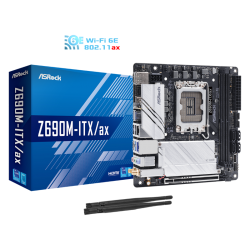 ASRock Z690M-ITX/ax Desktop Motherboard - Intel Chipset - Socket LGA-1700 - Intel Optane Memory Ready