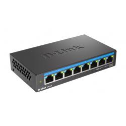 D-Link 8-Port 2.5G MGE Unmanaged Switch DMS-108 D-Link 8-Port 2.5G MGE Unmanaged Switch DMS-108