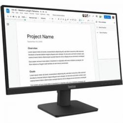 ThinkVision S22-4e 21.5in Fhd Ips 1920x1080 16:9 Anti-Glare 250 Cd/m� Low Blue Light 3-sided NearEdgeless Hdmi/vga Tilt Stand Tiny Support Hdmi Cable Integrated 3Y Warranty 64CBKAR6AU