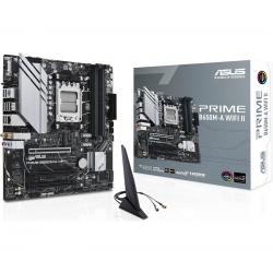 Asus PRIME B650M-A WIFI II AMD B650 Micro-ATX motherboard, DDR5, PCIe 5.0 M.2 support, Realtek 2.5Gb Ethernet, Wi-Fi 6, DisplayPort, VGA, HDMI