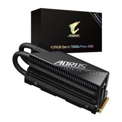 Gigabyte 2TB AORUS Gen4 7000s Premium SSD, R 7000MB/s W 5500MB/s with Thermal Guard XTREME Heatpipe GP-AG70S2TB-P