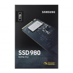Samsung 1TB SSD 980 NVMe SSD V-NAND 3500MB/s 3000MB/s R/W, 500K/480K IOPS, 600TBW 1.5M Hrs MZ-V8V1T0BW