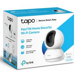 TP-Link Tapo C200 Pan/ Tilt Home Security Wi-Fi Camera, 1080P, Motion Detection and Notifications, Night Vision, Alarm