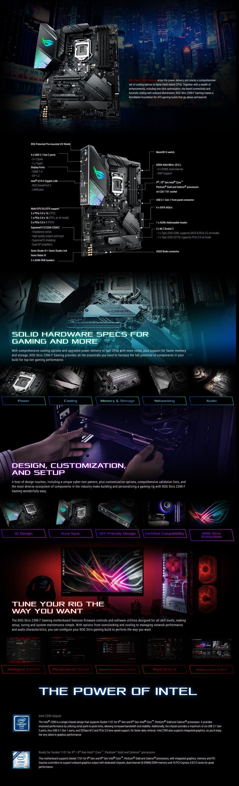 Asus Rog Strix Z390 F Gaming Atx Mb Rog Strix Z390 F Gaming Asus Rog Strix Z390 F Gaming Atx Mb Rog Strix Z390 F Gaming