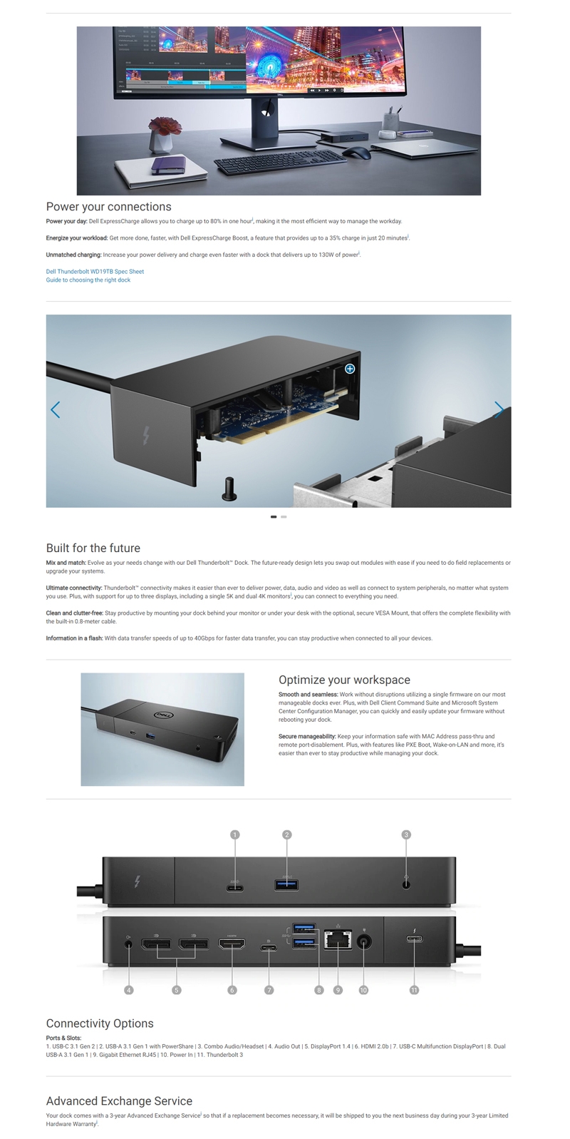 画像をダウンロード windows docking station – dell wd19tb 273516
