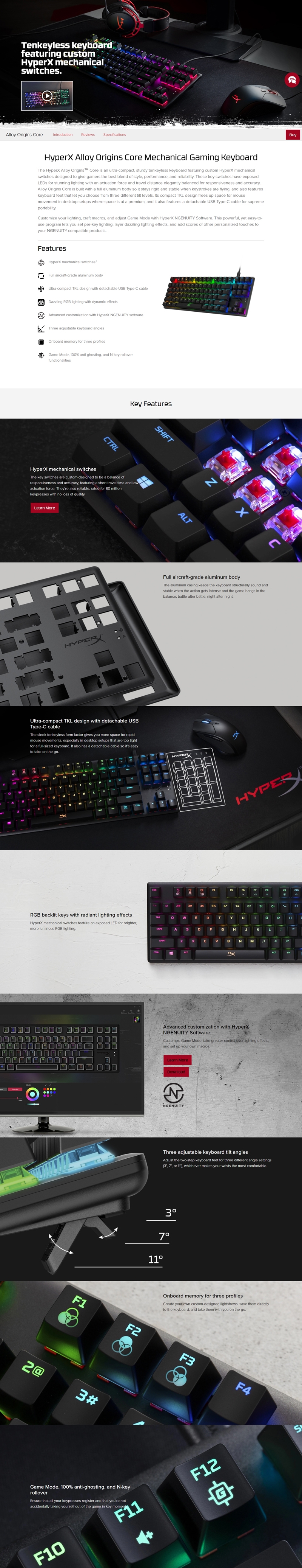 kingston hyperx origins core