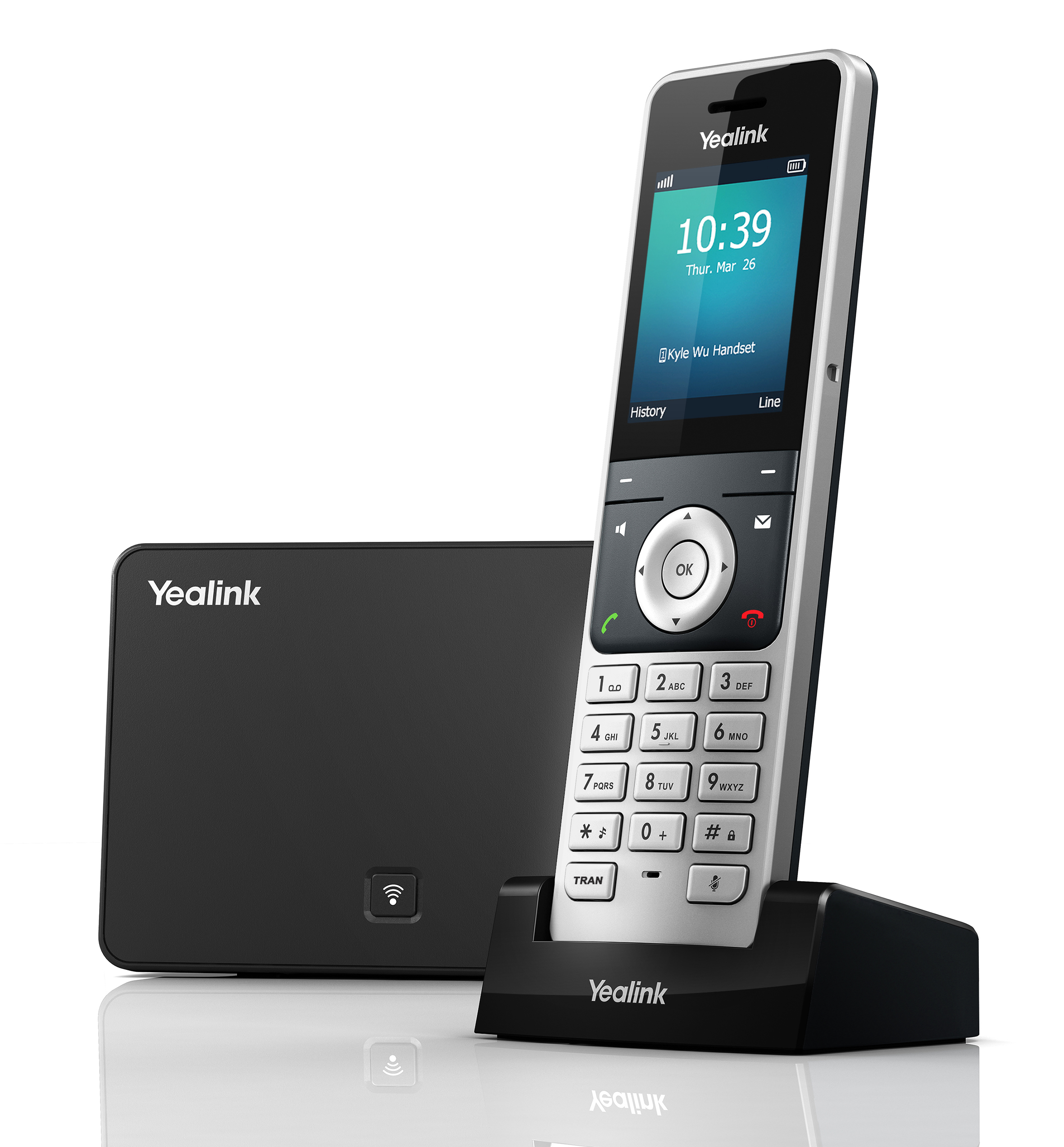 Yealink SIP W56H Cordless DECT IP Phone Handset SIPW56H eBay