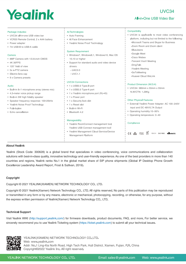 Product information