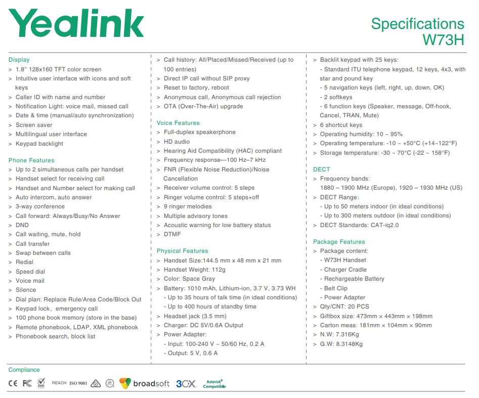Product information