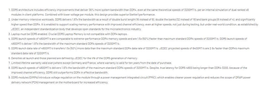 Product information