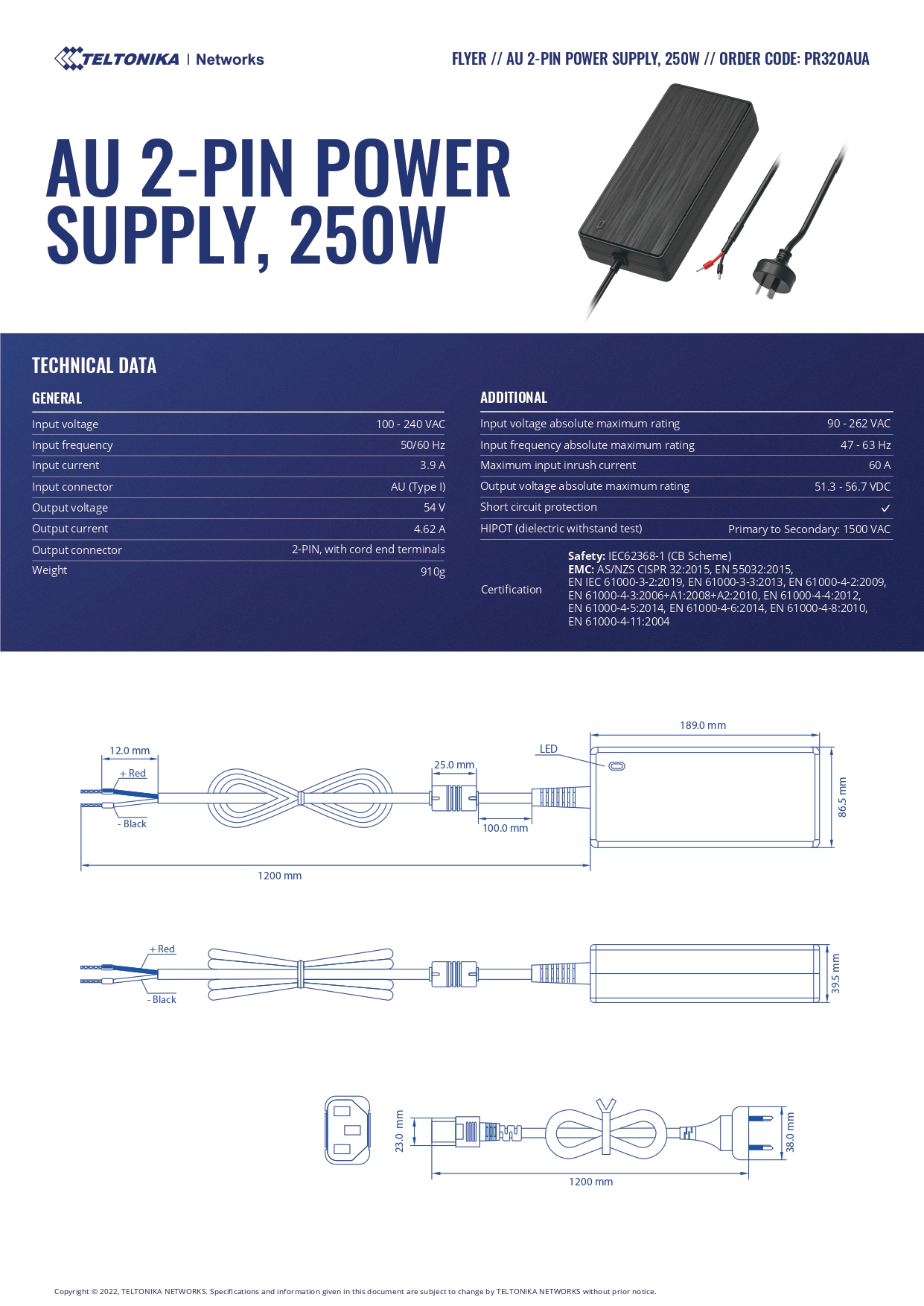 Product information