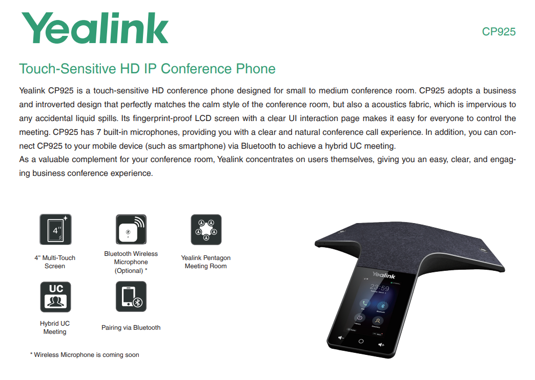 Product information