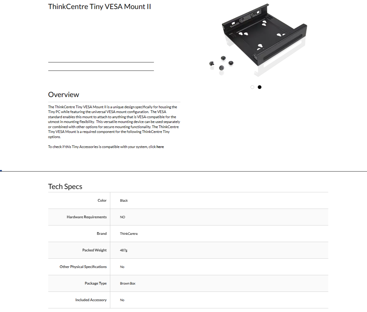 Product information