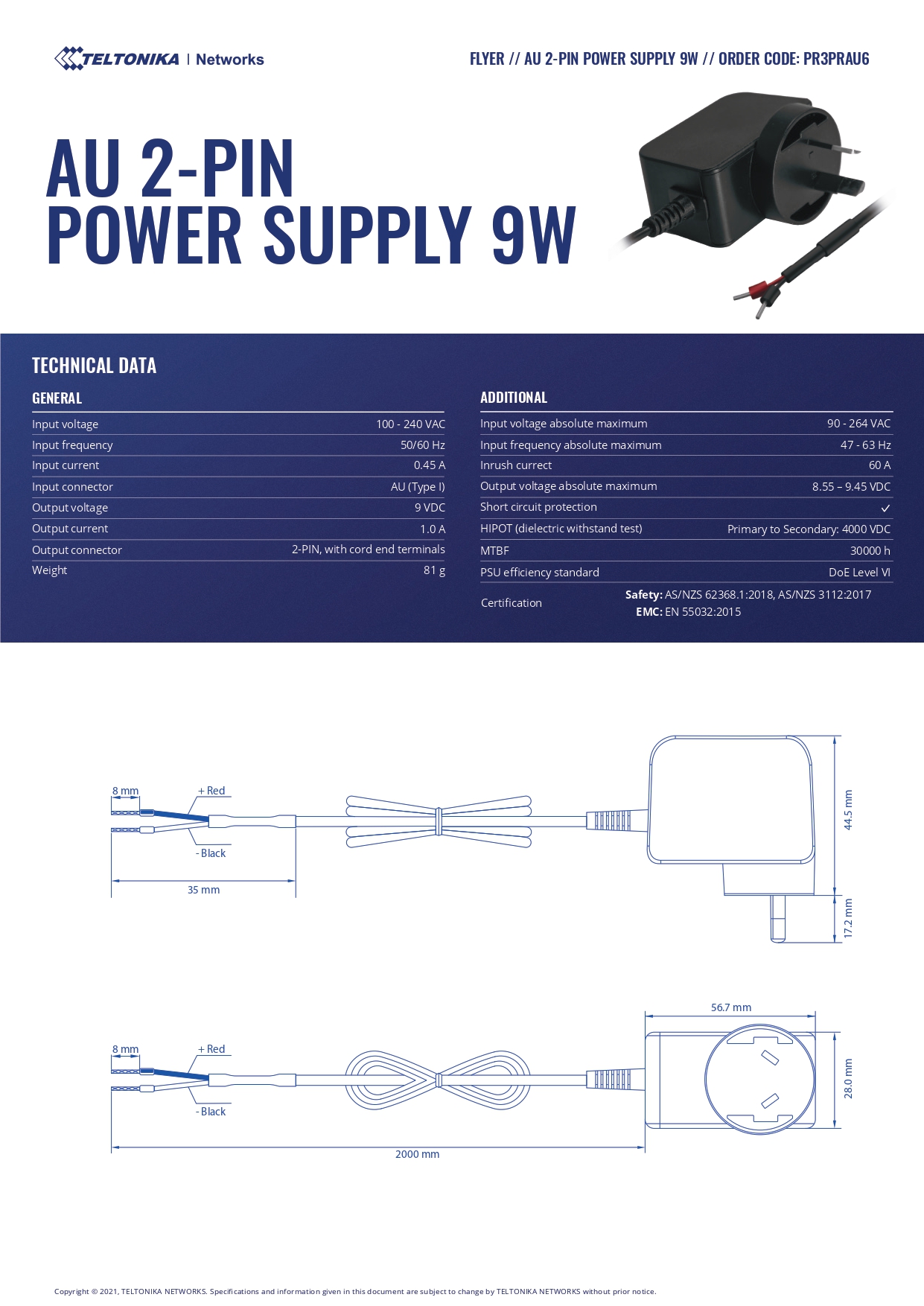 Product information