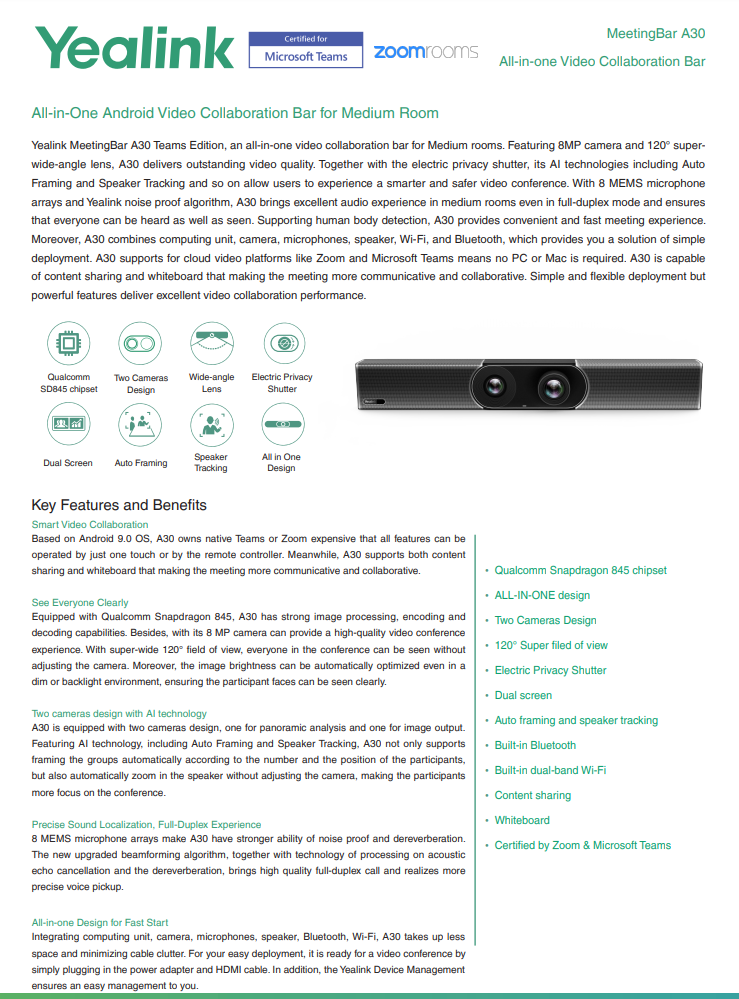 Product information