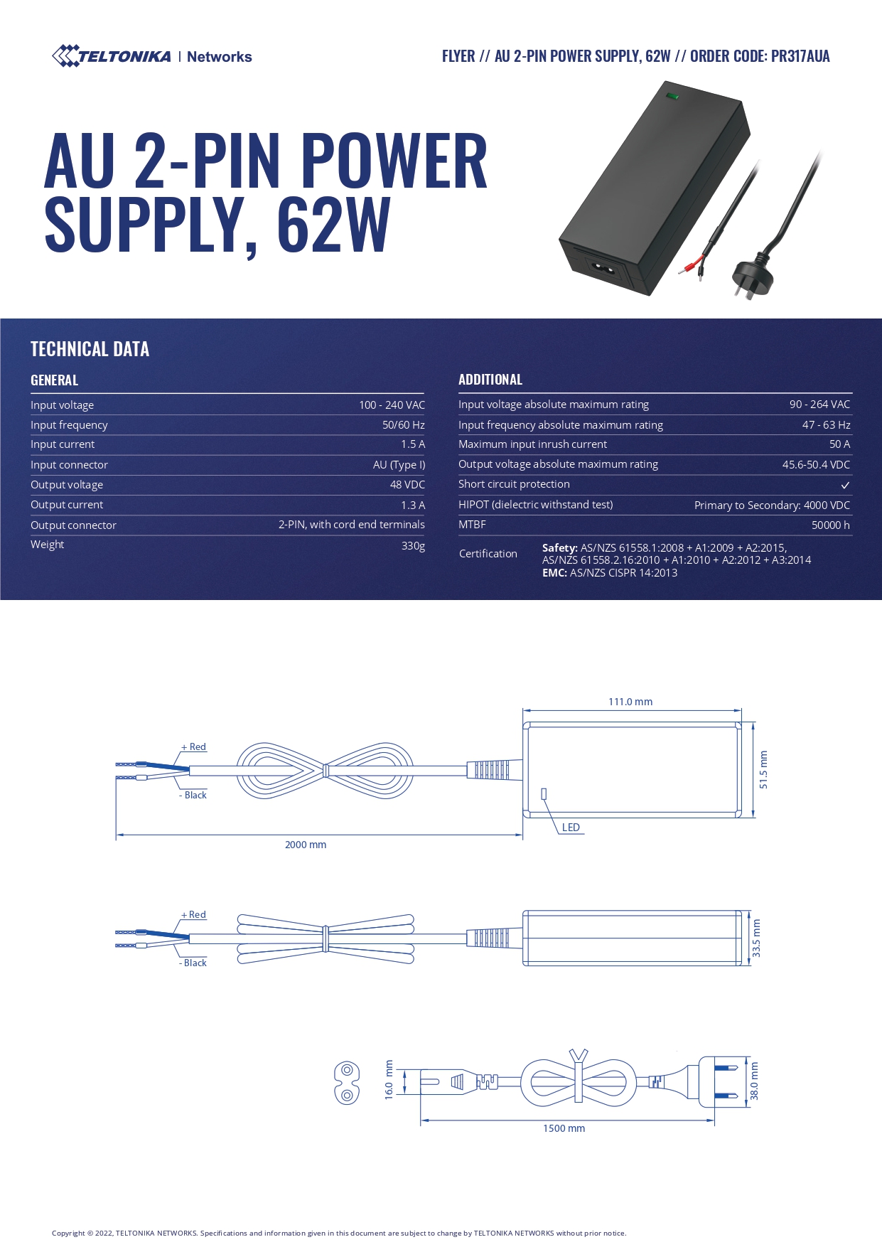 Product information
