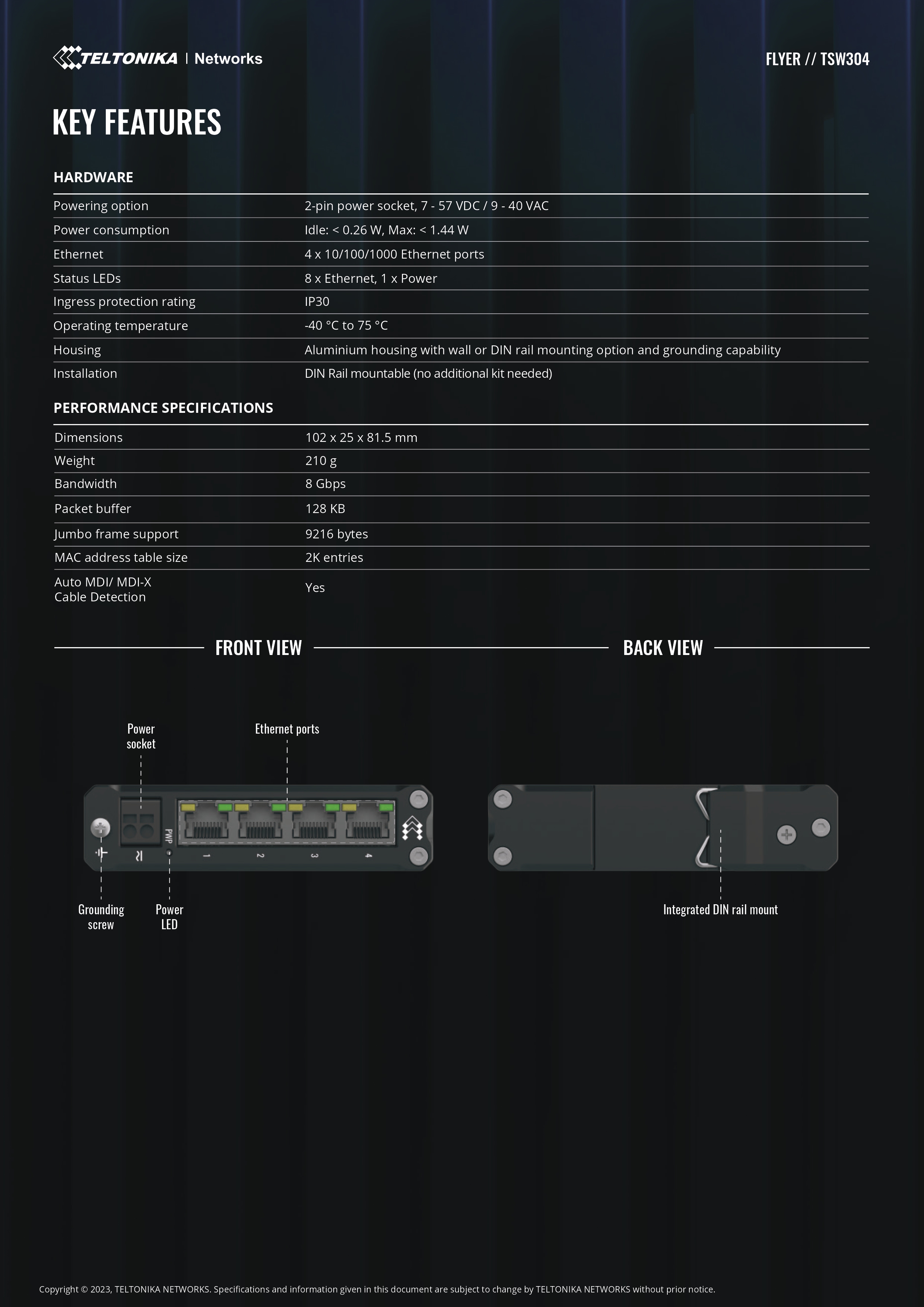 Product information