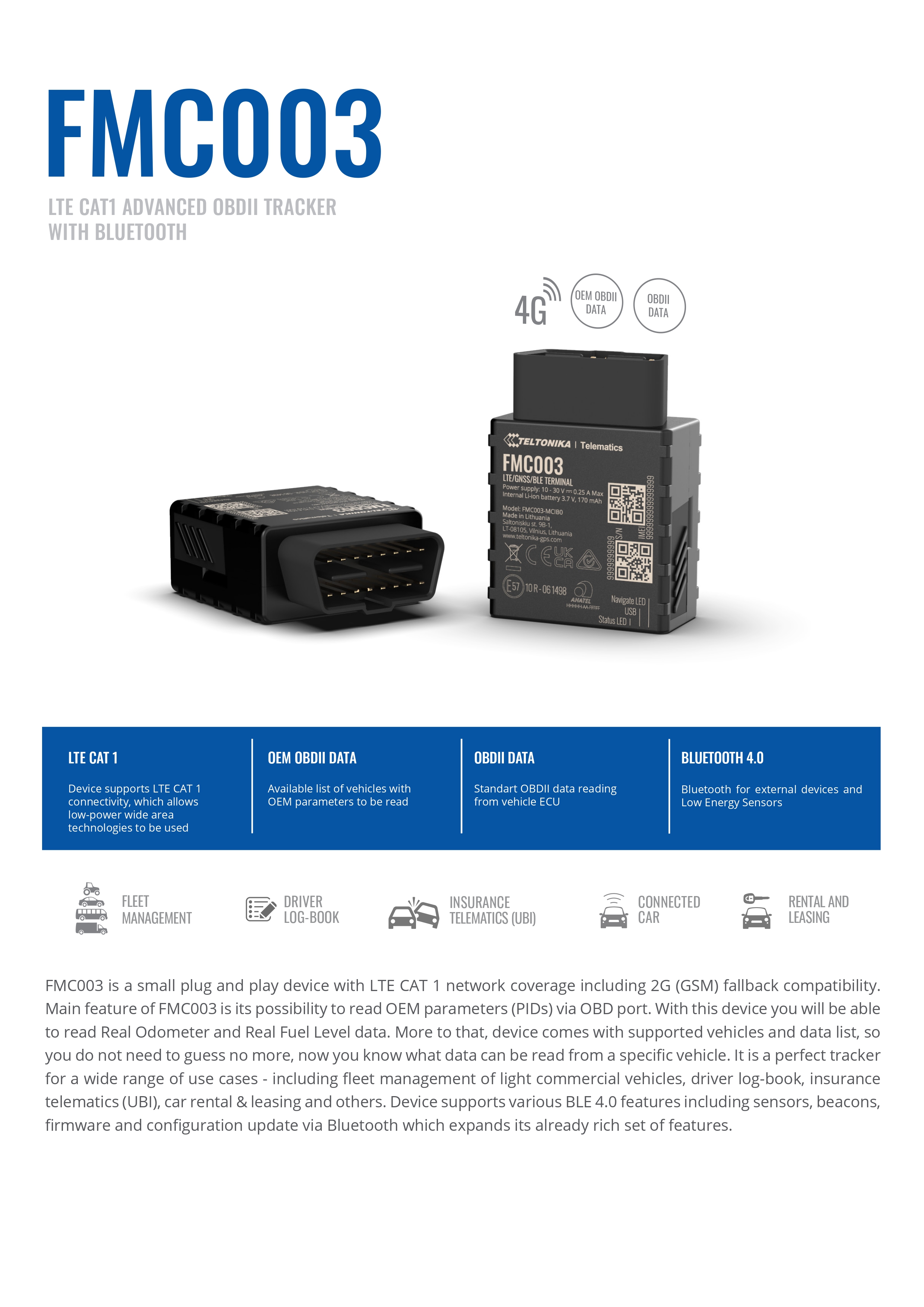 Product information