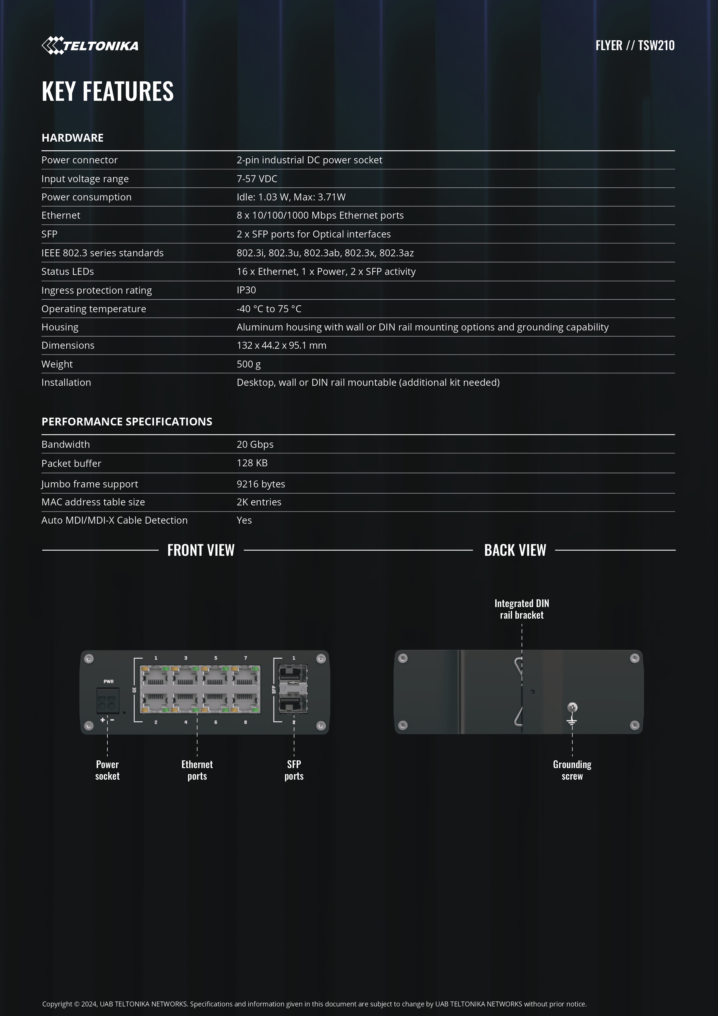 Product information