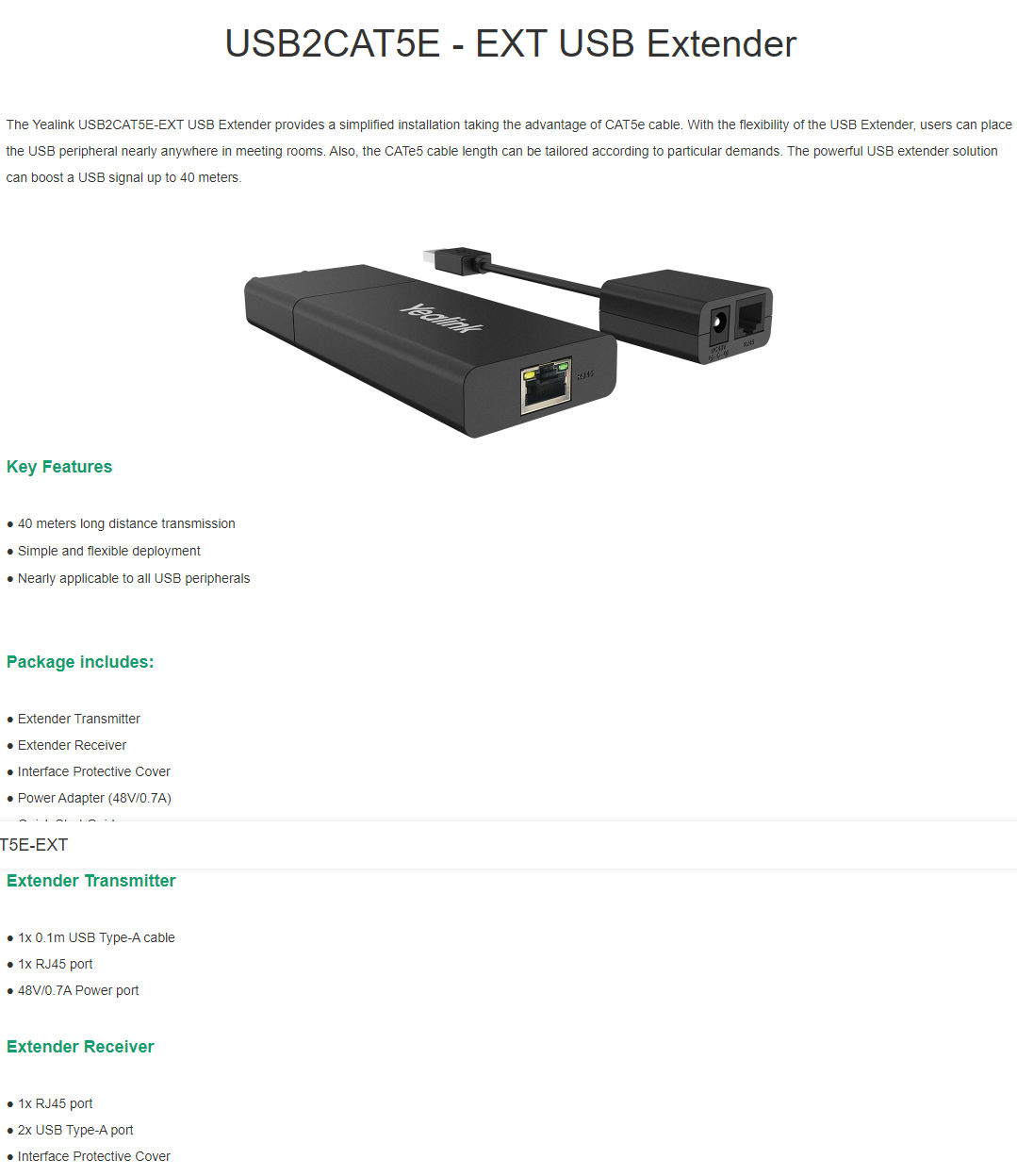 Product information