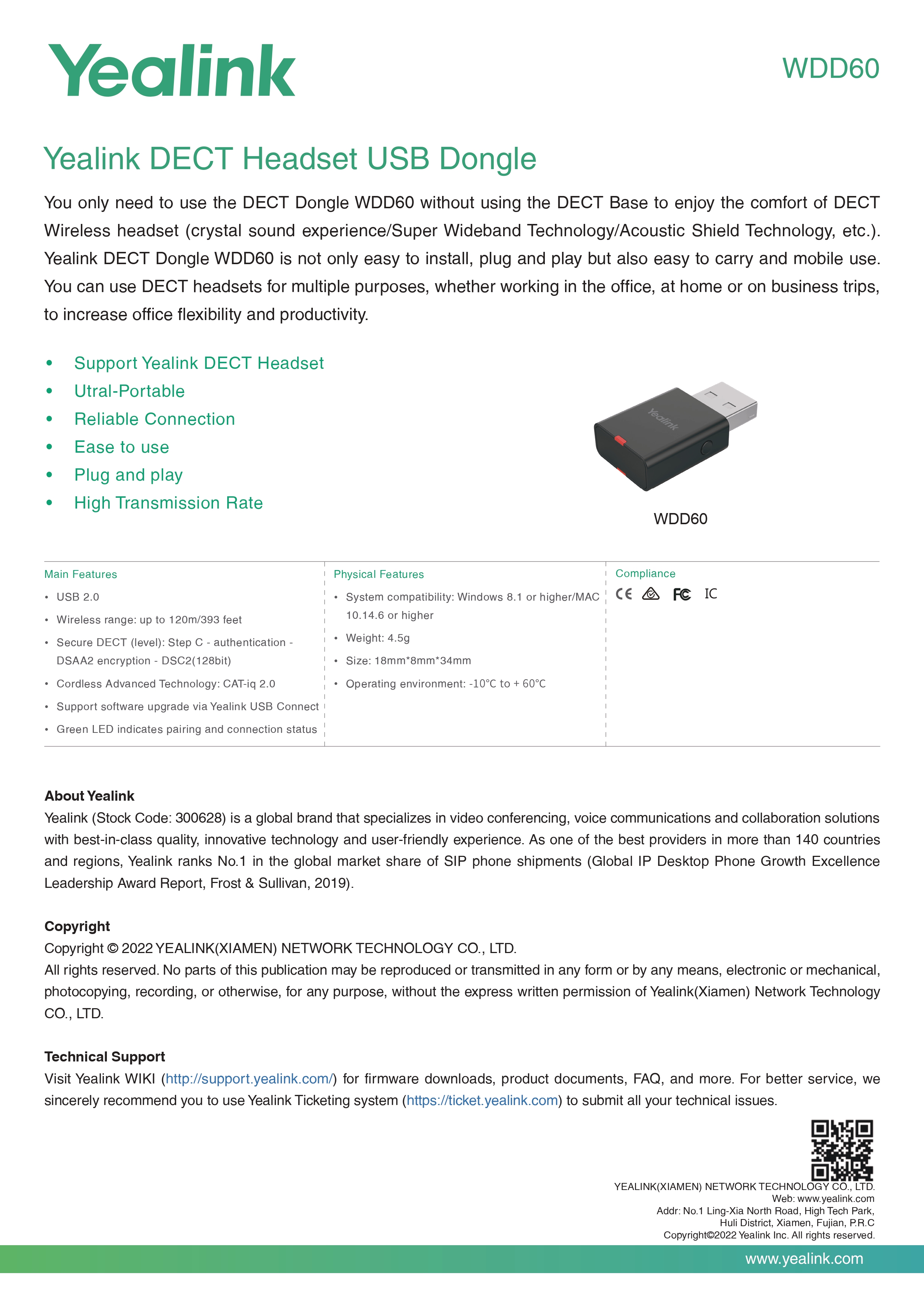 Product information