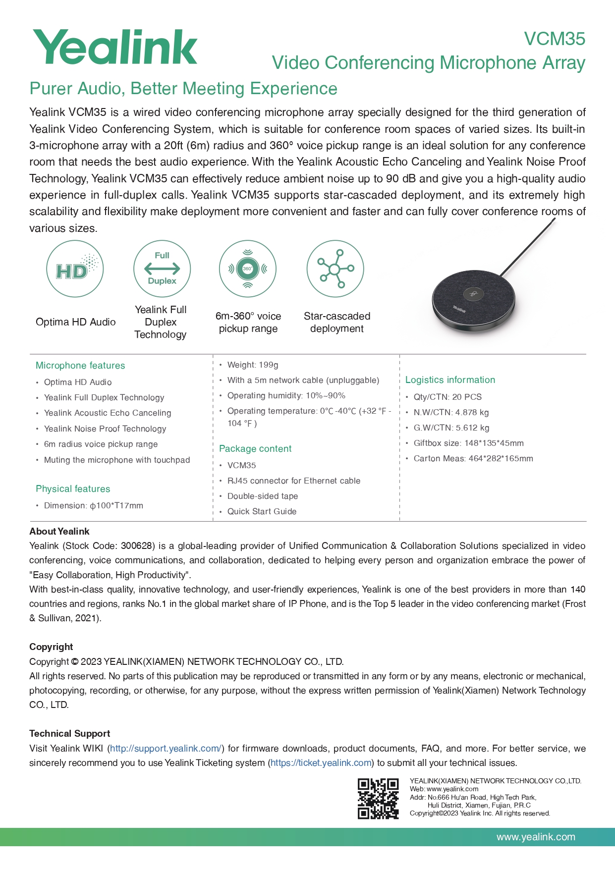 Product information