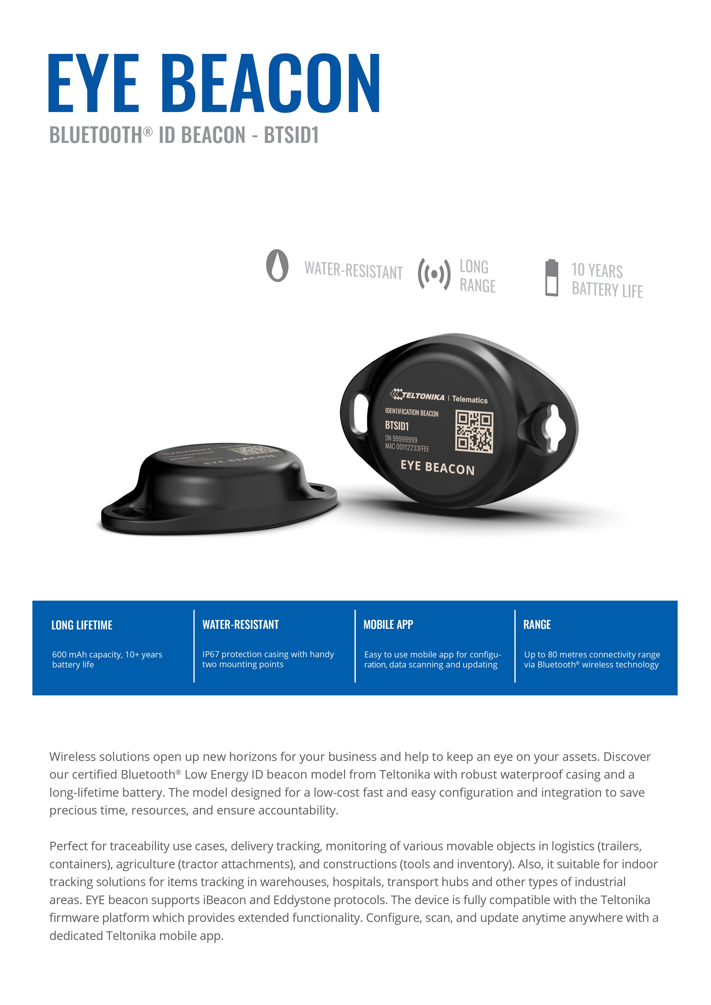 Product information