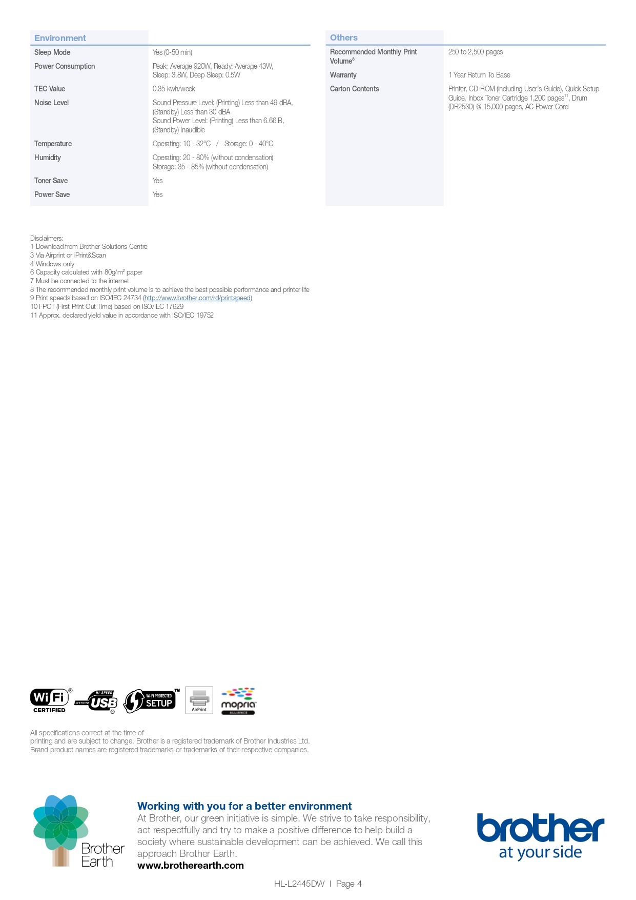 Product information
