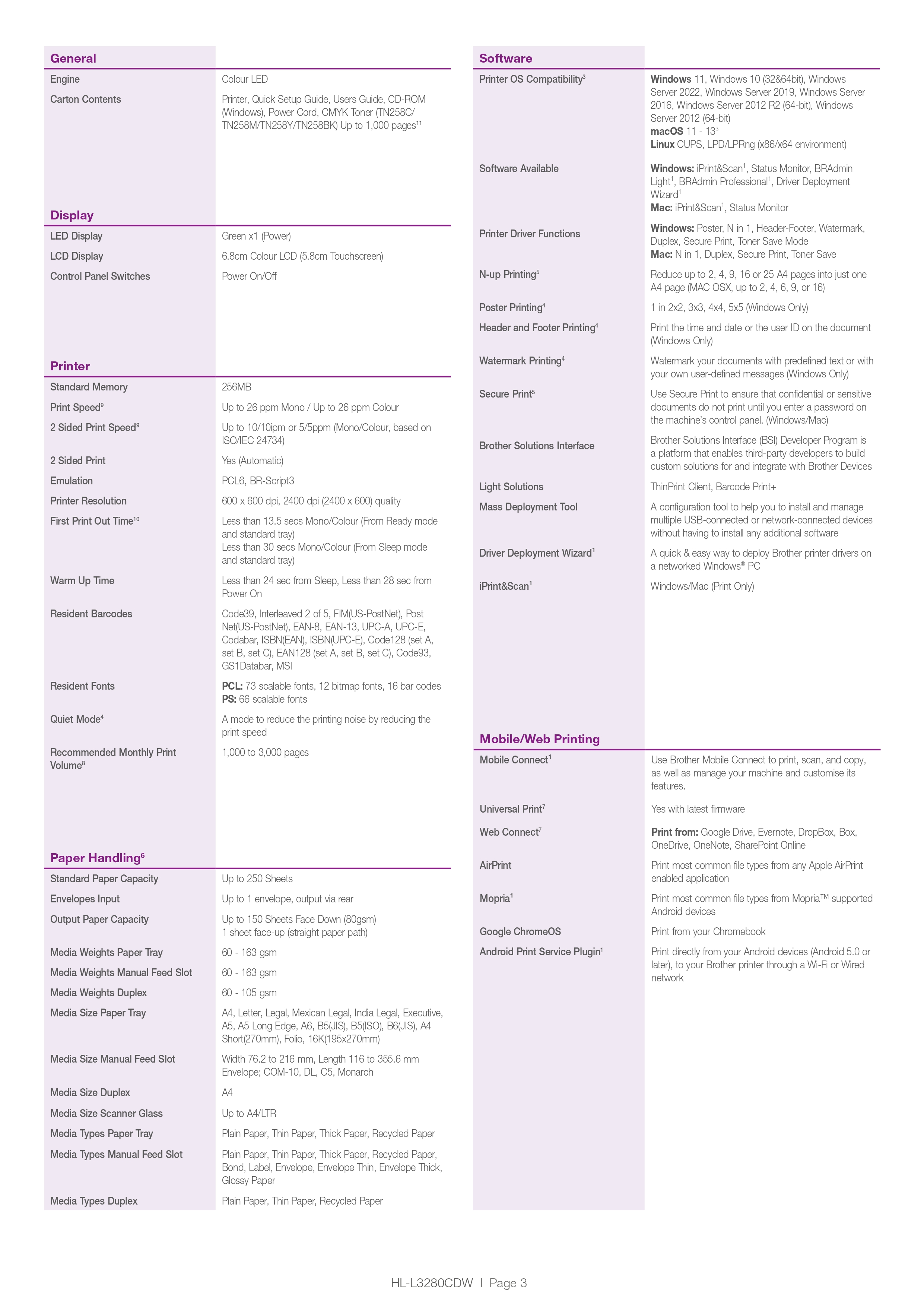 Product information