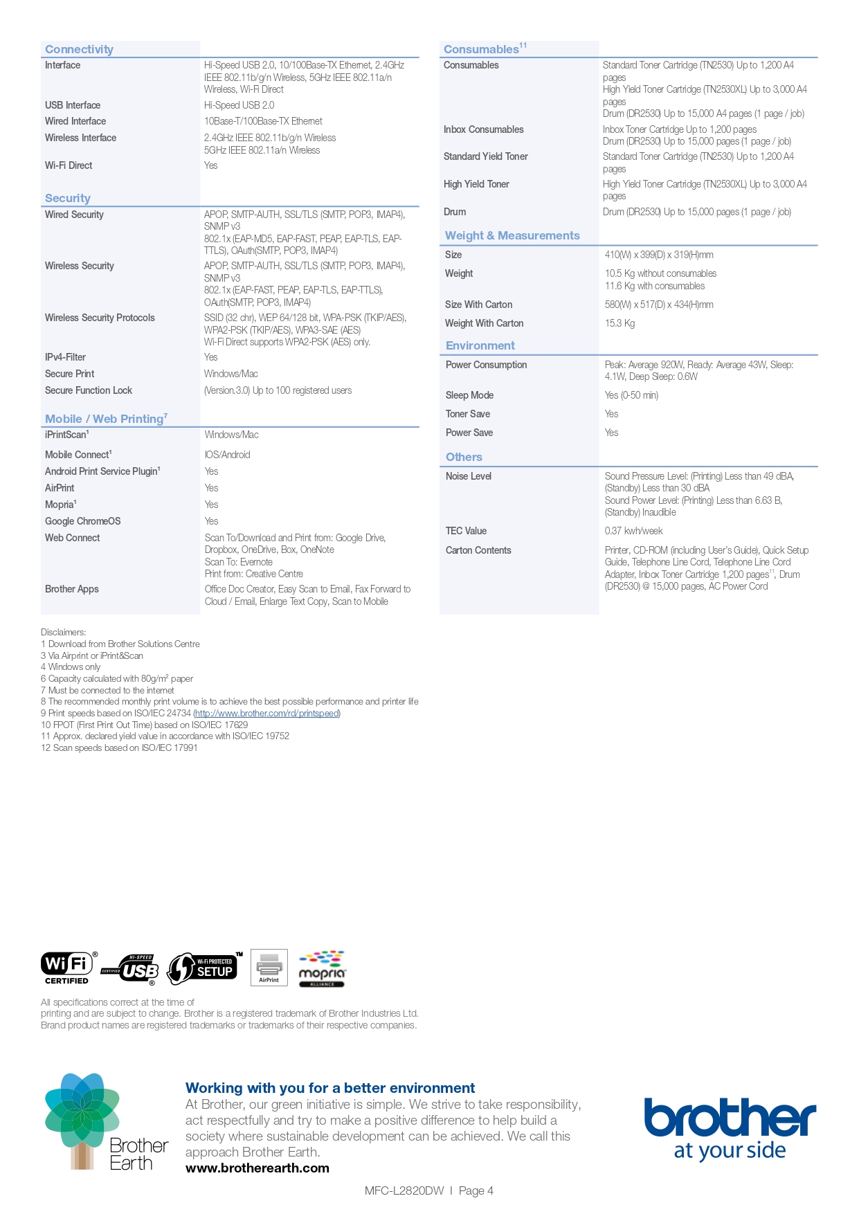 Product information