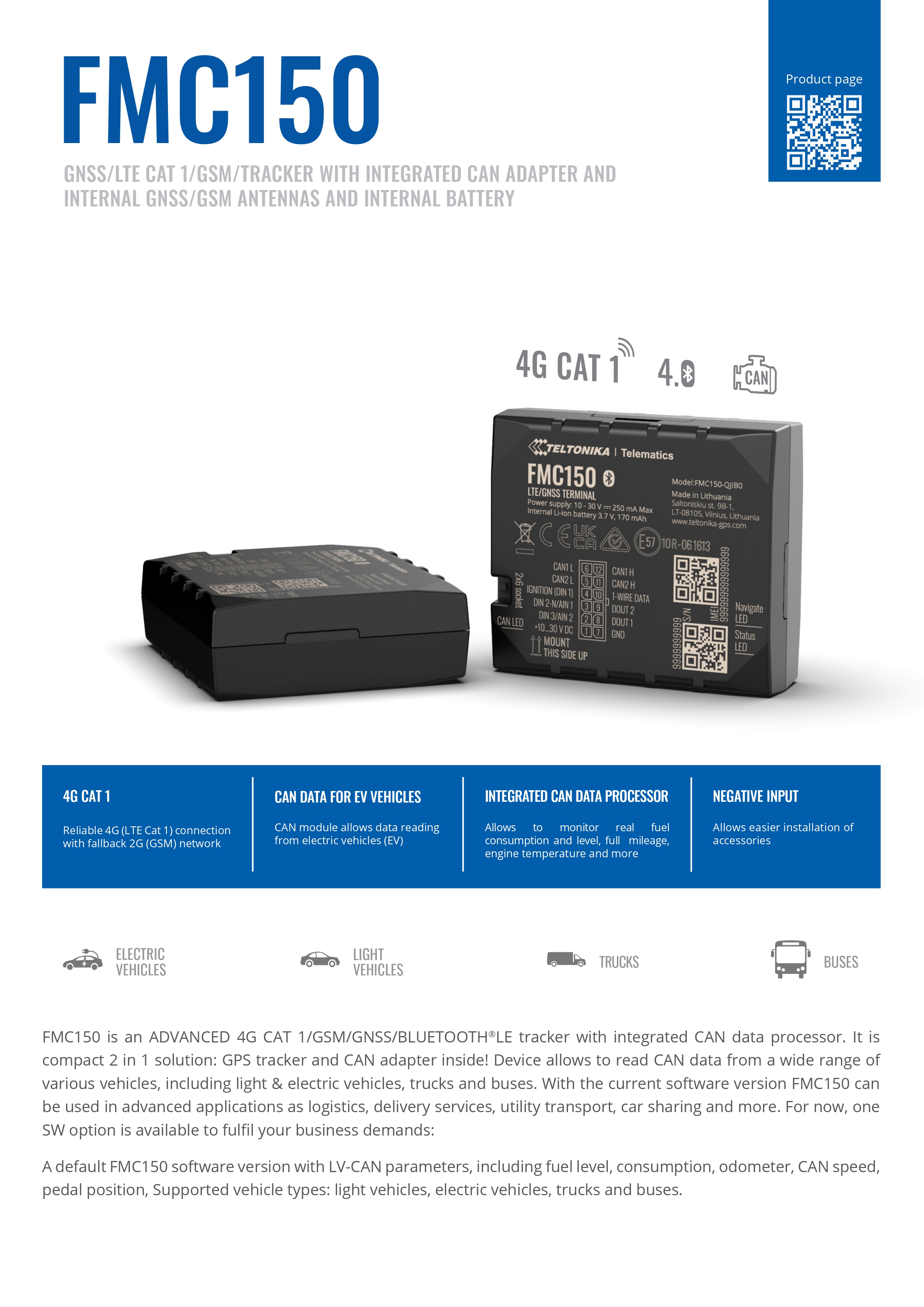 Product information